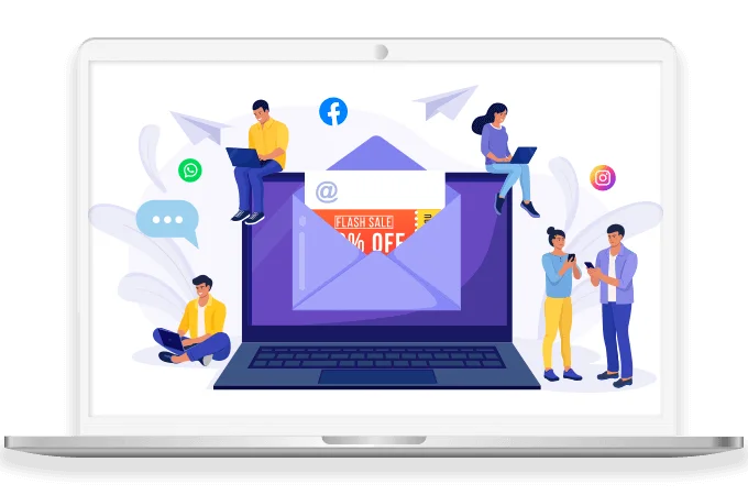 Share Coupon Code URL via Email & Social Media