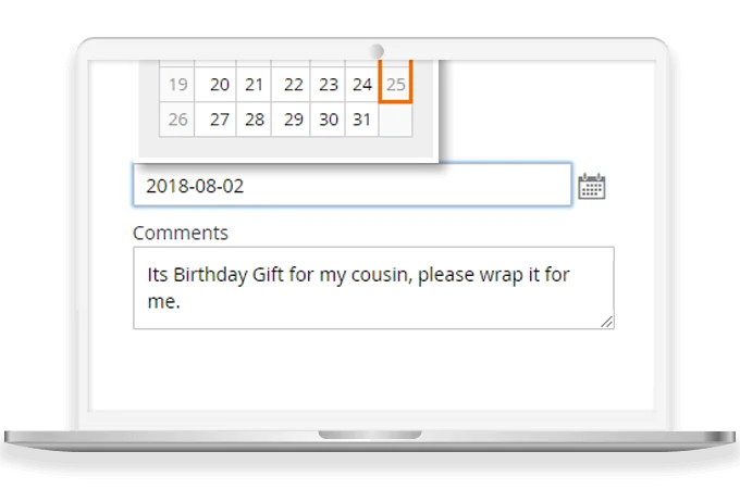 Show Comment Box to Get Extra Information from Customers
