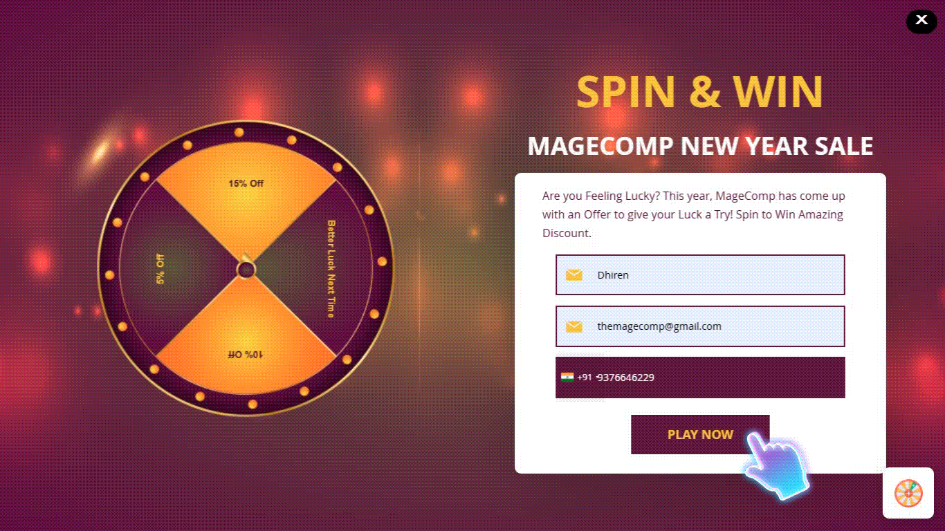 Spin and Win - Spin Wheel GIF