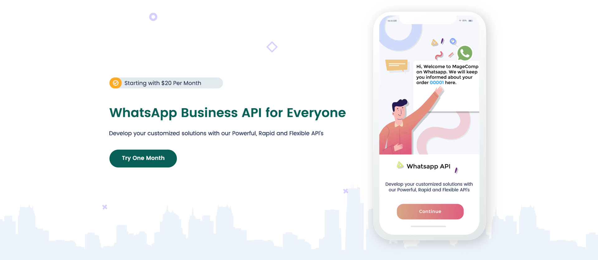 WhatsApp Business API service by MageComp