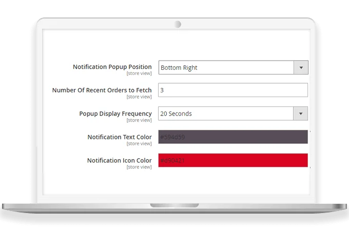 Customize Layout & Style of Popup