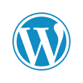 wordpress blue logo