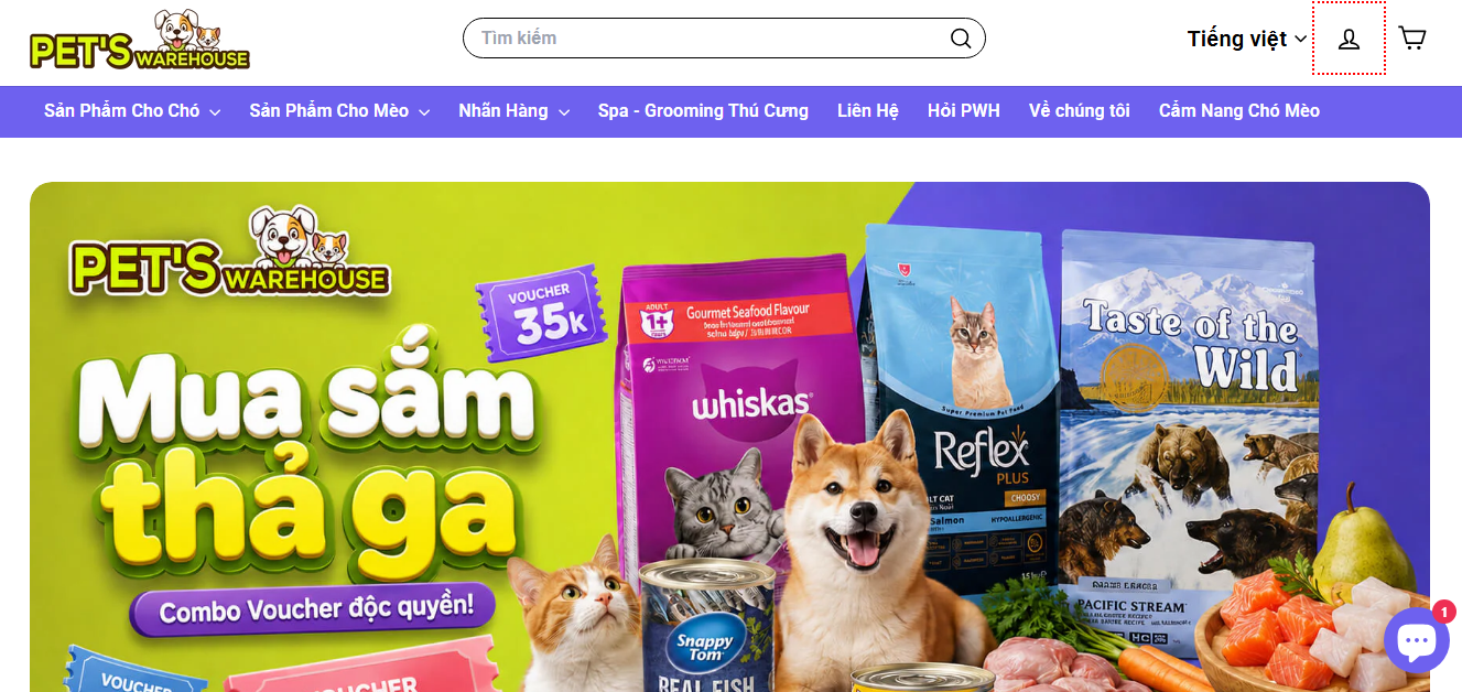 PetsWarehouse VN 