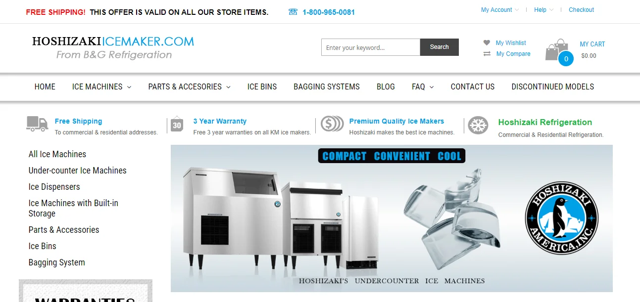 Magecomp portofolio Icemachineshop