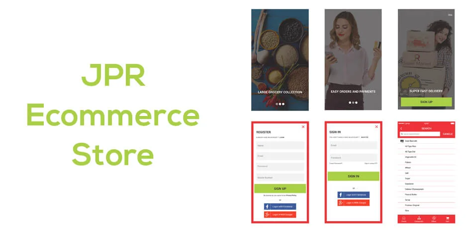 Magecomp portofolio JPR Ecommerce Store