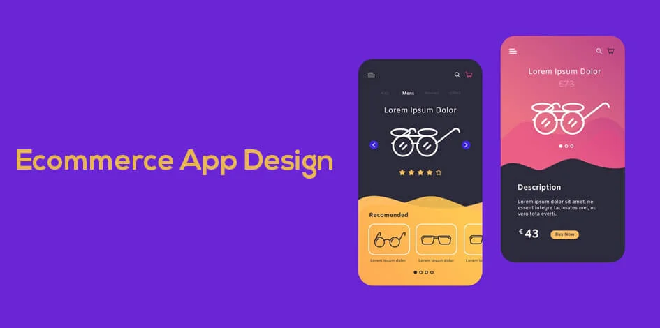 Magecomp portofolio Ecommerce App Design