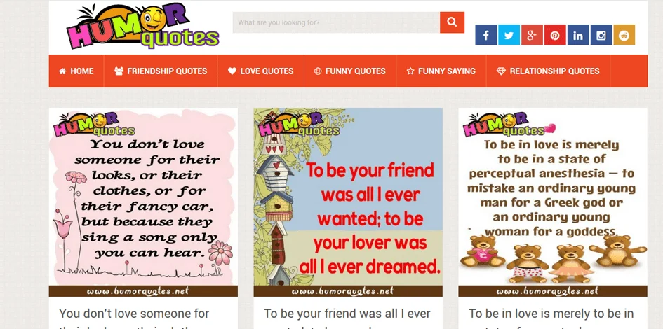 Magecomp portofolio Humorquotes