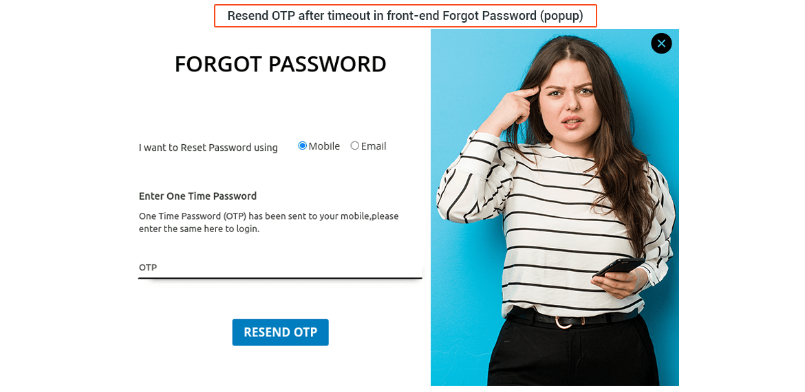 Frontend Forgot Password