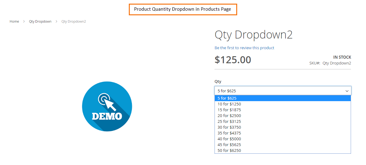 quantity_dropdown_on_product_page