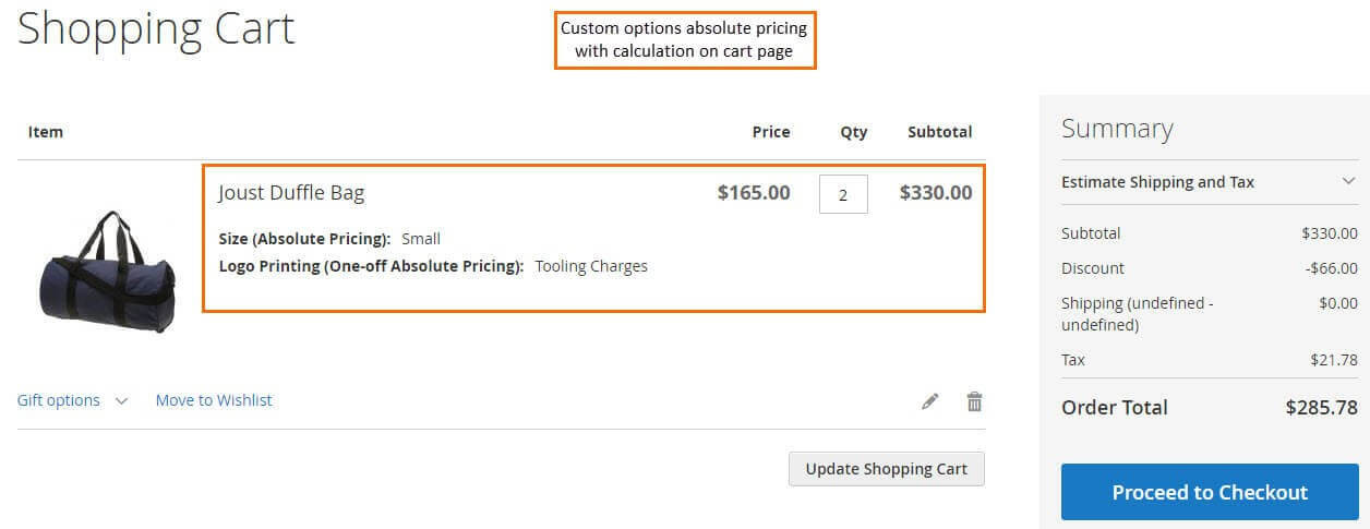 price-calculation-on-shopping-cart-page