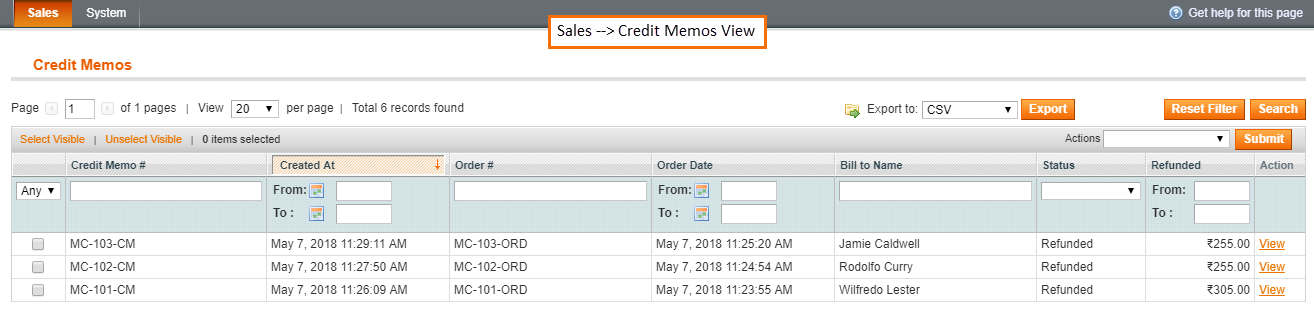 sales_credit_memo_view