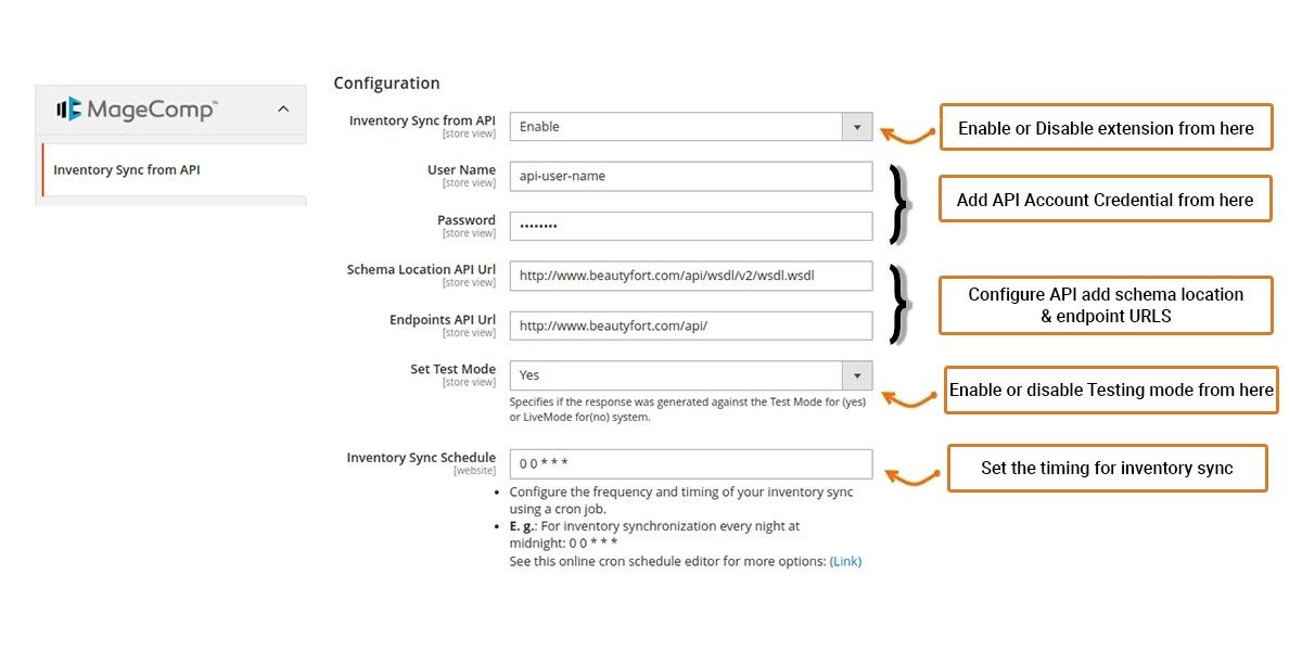 Magento Inventory Sync Extension