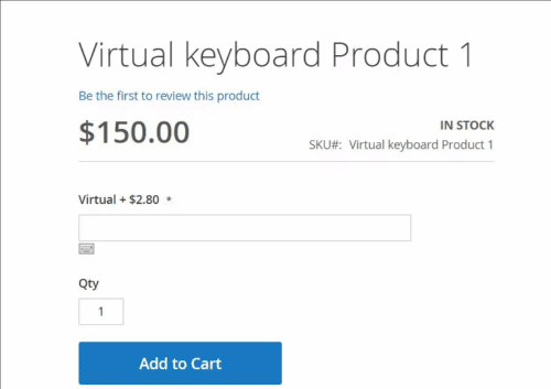 Magento 2 Virtual Keyboard In Frontend