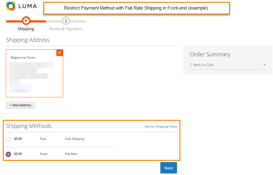 Restrict_Payment_Method_with_Flat_Rate_Shipping