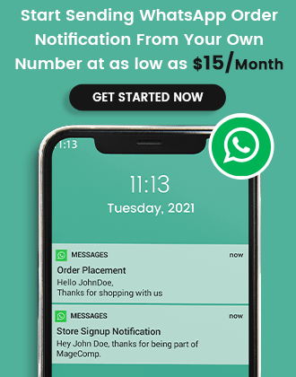 Whatsapp Order Notification
